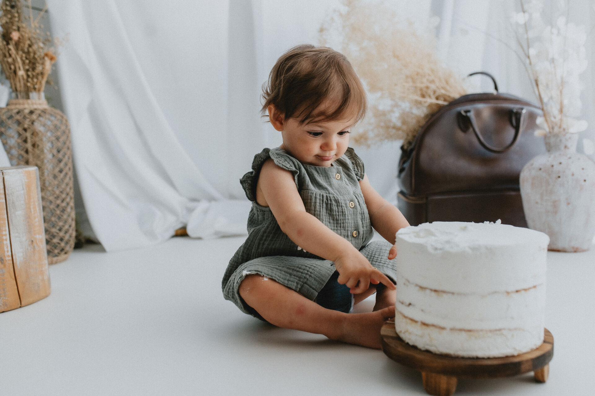 Set smash cake personalizzato con decorazioni